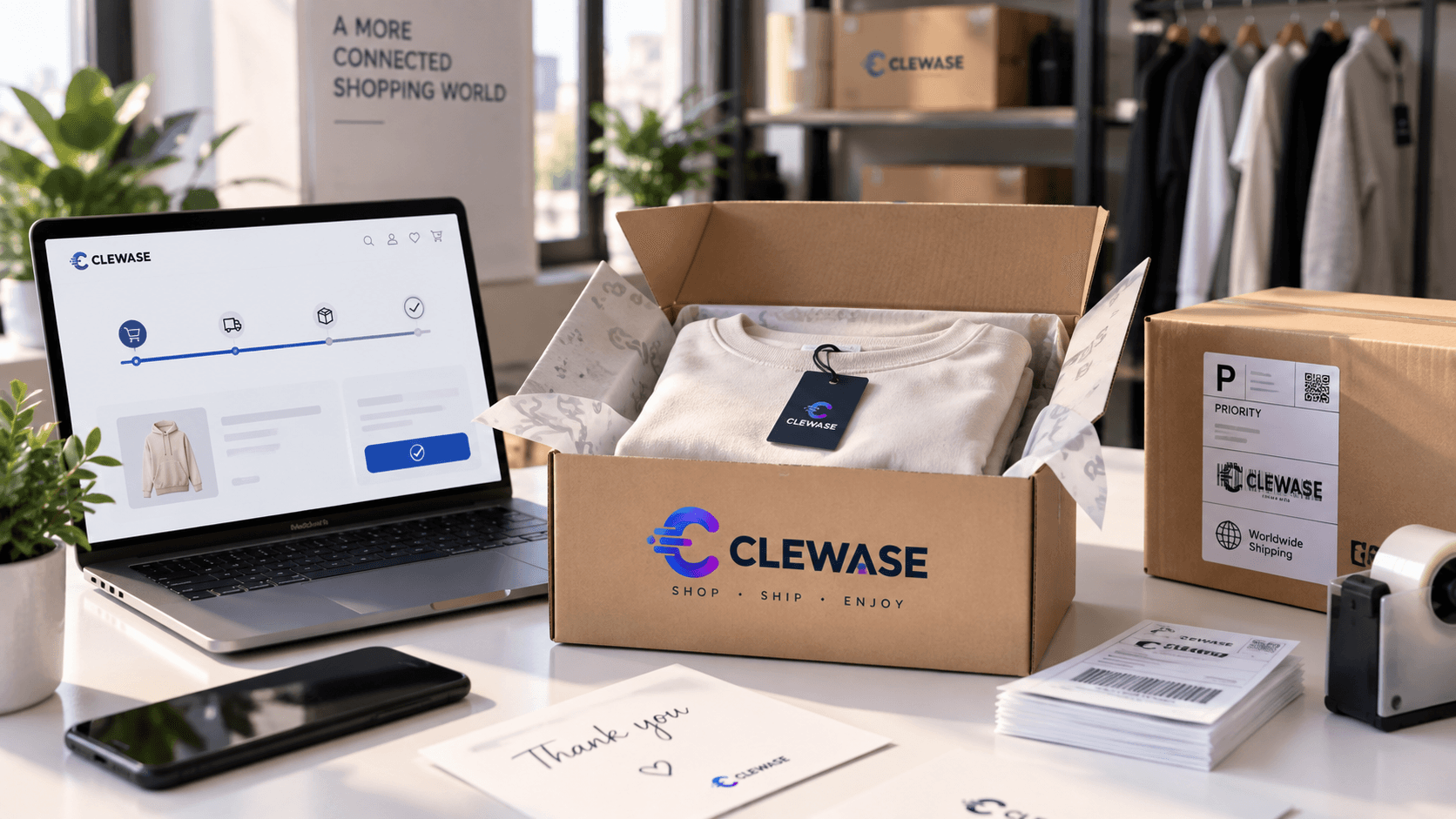 CLEWASE order journey